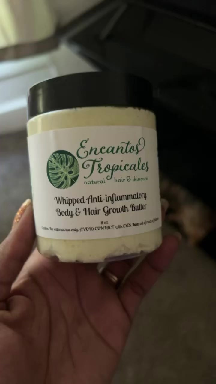Whipped Anti-Inflammatory Body & Hair Growth Butter